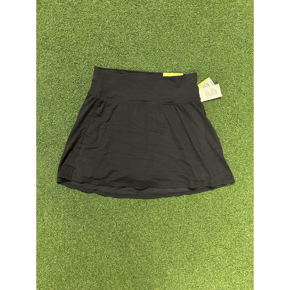 All in Motion Skort Woven Pleated Skirt Activewear Sports Black Size Small NWT